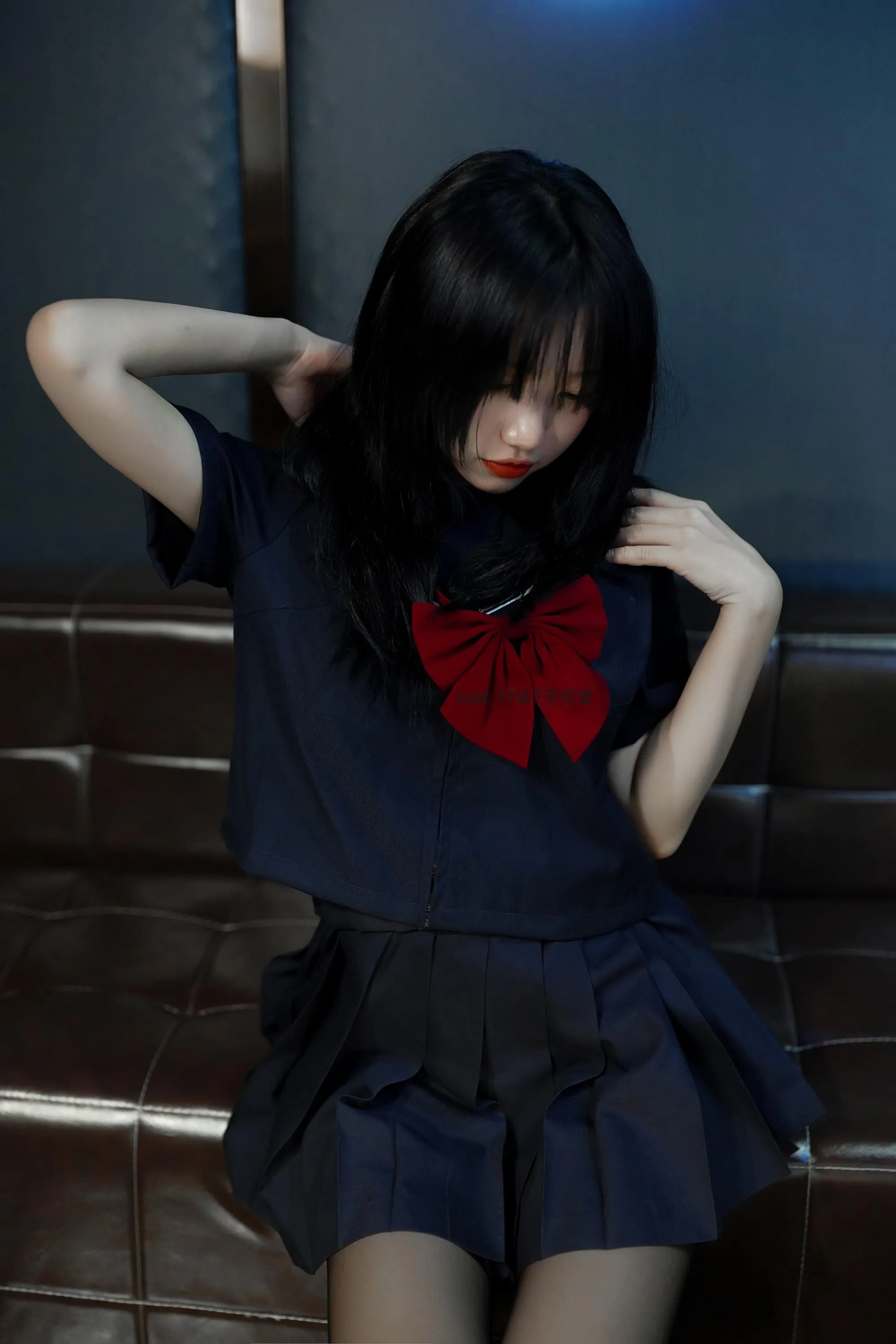 柒柒要乖额 – NO.030 反差JK少女 [182P]插图1